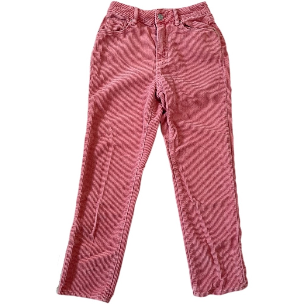 Pacsun Pink Corduroy Mom Jean 24